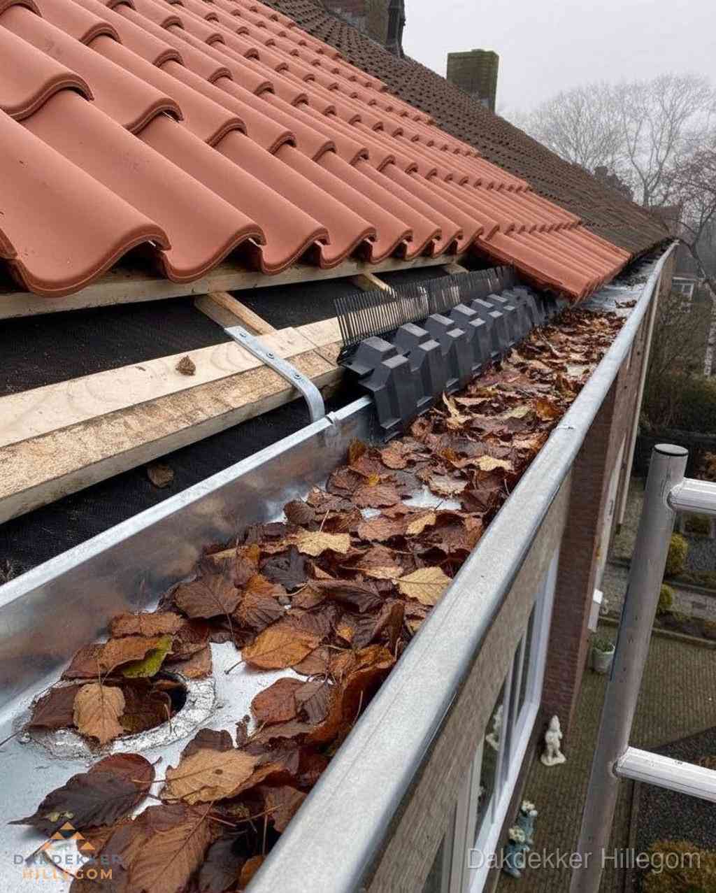 Plat dak bedrijfspand met bitumen dakbedekking en lichtkoepels in Hillegom