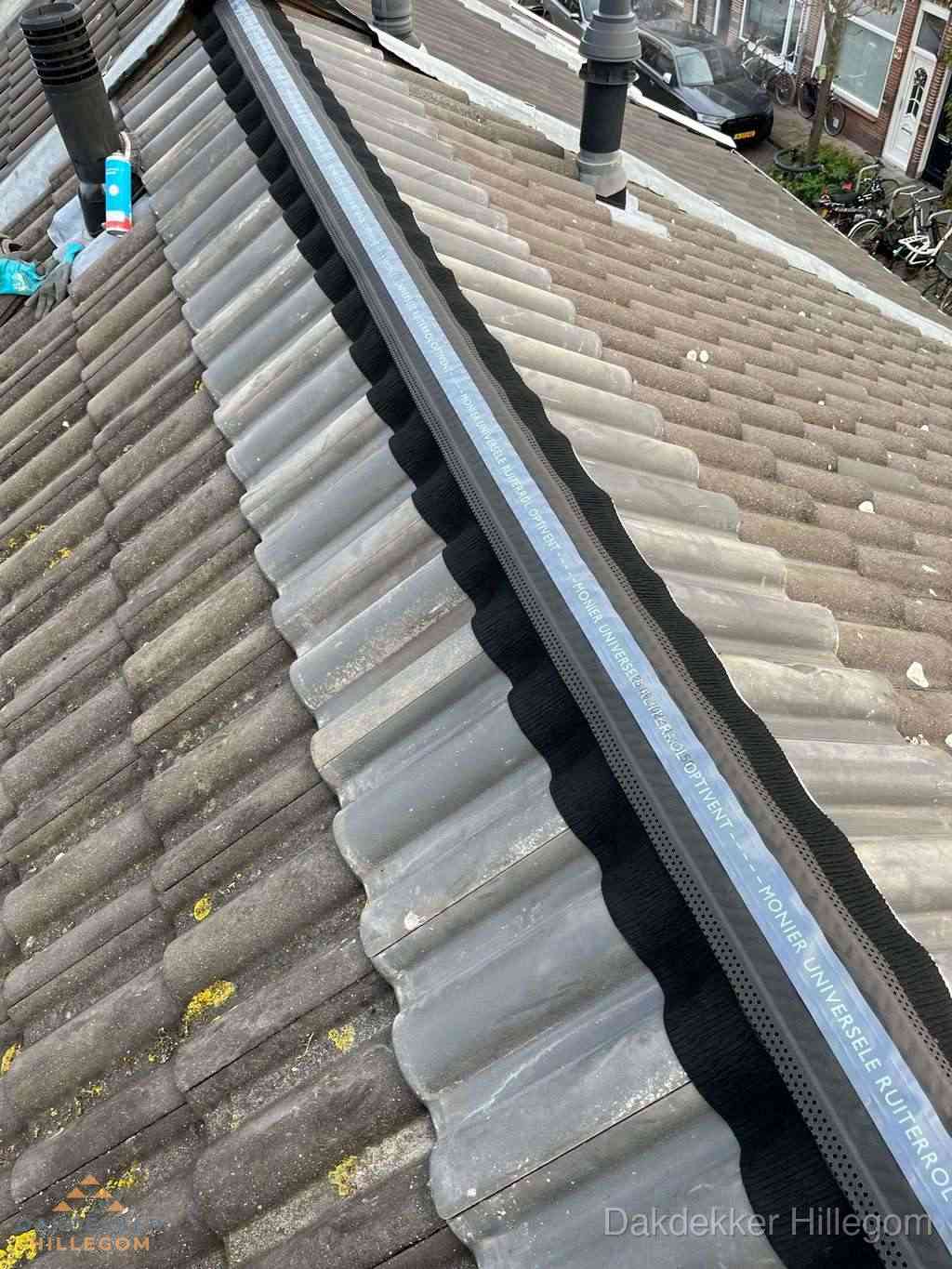 Dakrenovatie plat dak met bitumen dakbedekking in Hillegom