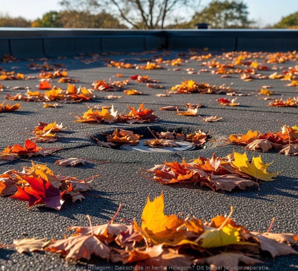 Dakschade In Herfst Hillegom